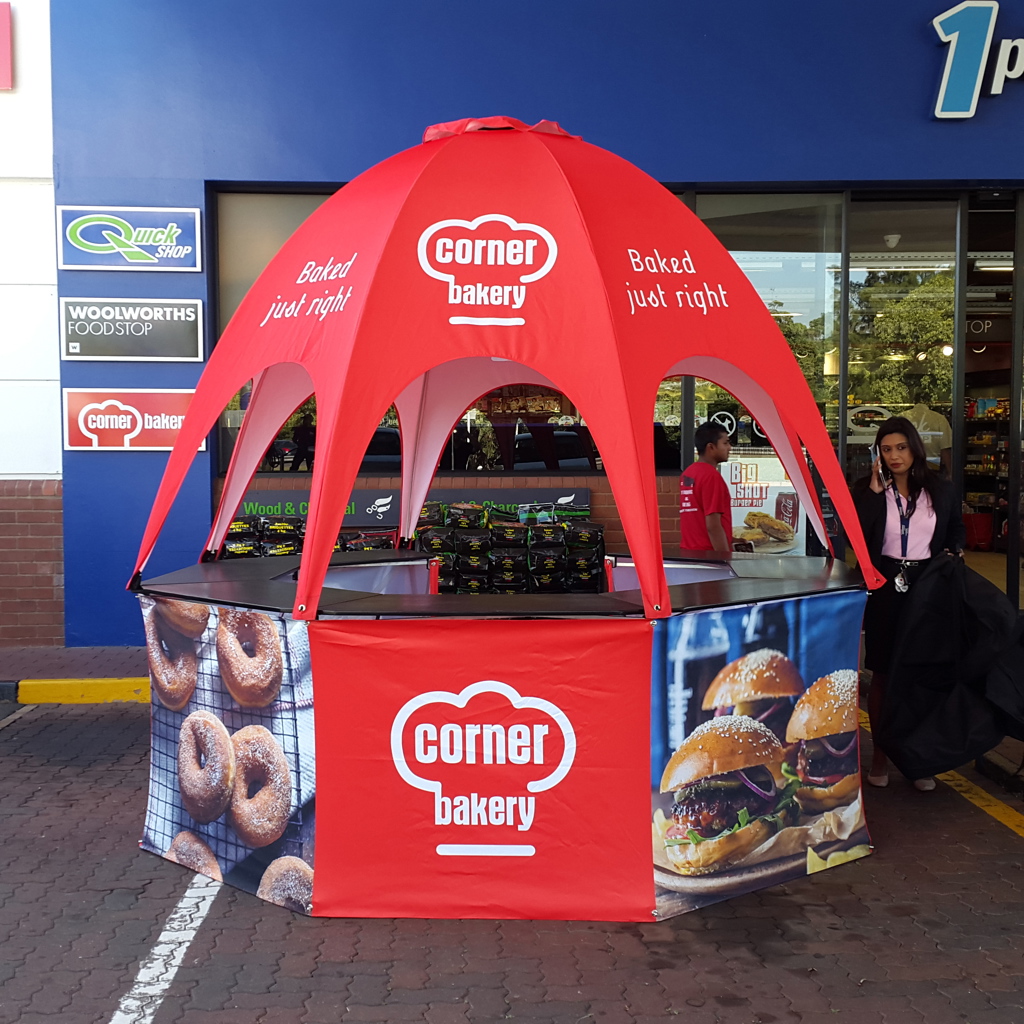 Branded Event Dome installation